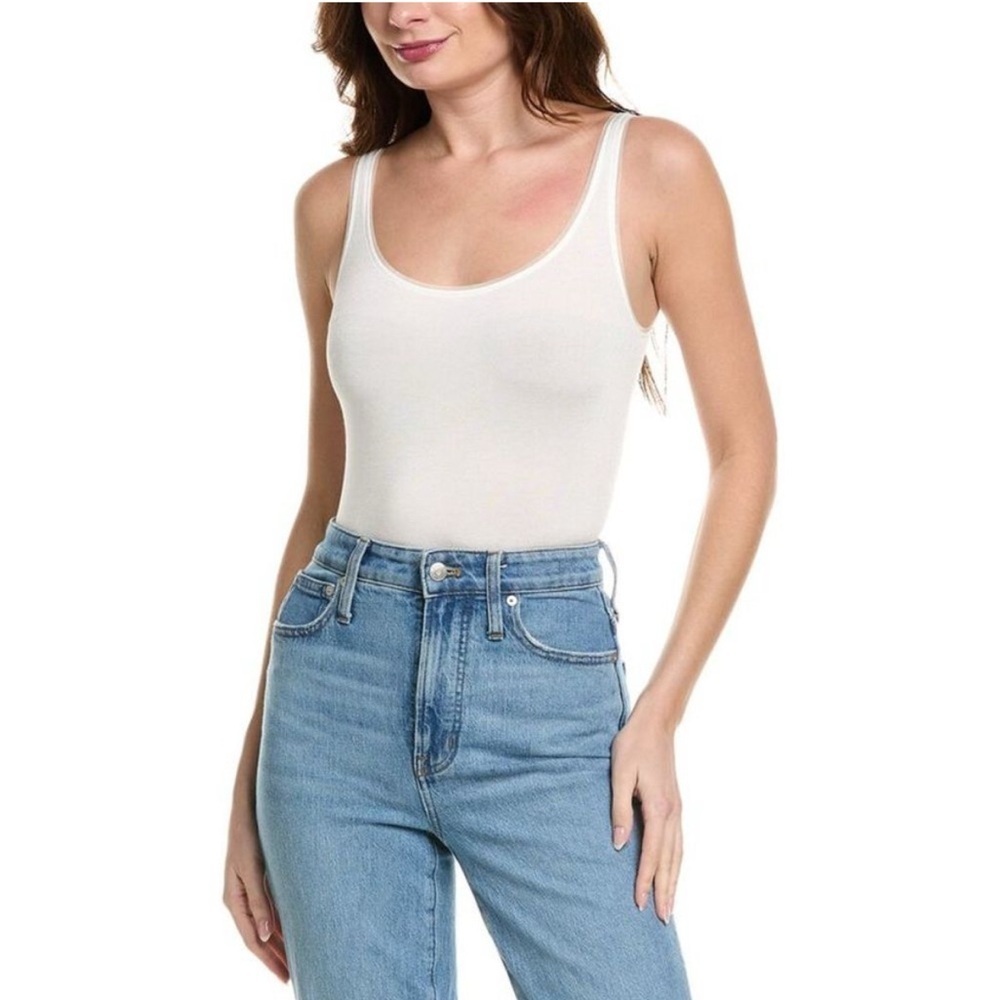 Wolford Jamaika String Bodysuit in White NWT